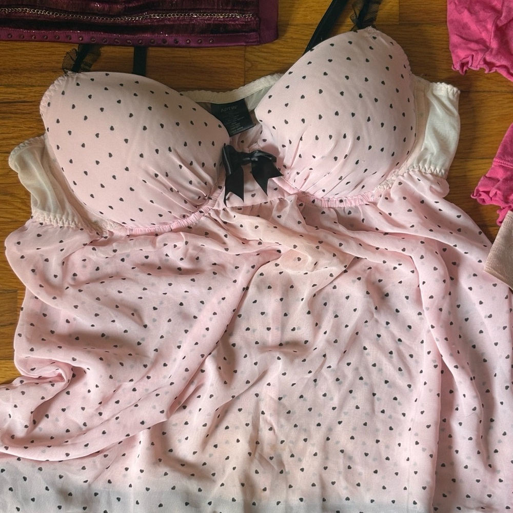 Woman’s intimate pajama set bralette bundle size XLARGE Victoria’s Secret - Picture 3 of 7